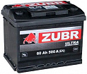 Аккумулятор для Автокам ZUBR Ultra NPR 60Ач 590А