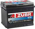 Аккумулятор для Honda City ZUBR EFB 63Ач 620А