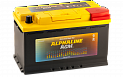 Аккумулятор для Fiat Doblo Alphaline AGM L4 (AX 580800) 80Ач 800А
